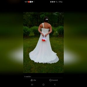 Wedding dress (David's bridal)